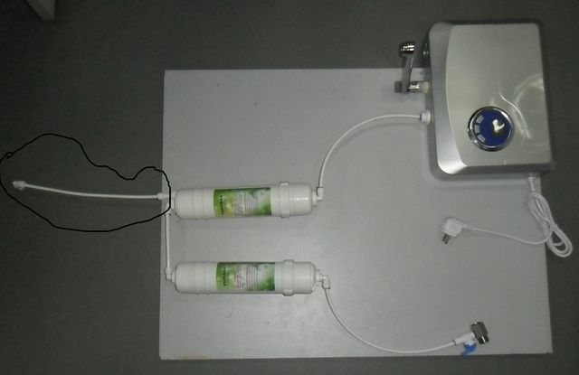 FILTRO CON OZONO PARA PURIFICACION DE AGUA