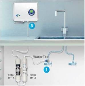 FILTRO CON OZONO PARA PURIFICACION DE AGUA
