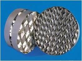 CERAMIC STRUCTURED PACKING