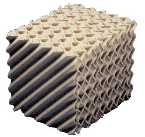 CERAMIC STRUCTURED PACKING