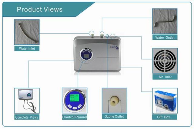 FILTRO CON OZONO PARA PURIFICACION DE AGUA