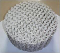 CERAMIC STRUCTURED PACKING