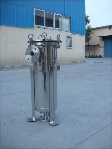 PORTAFILTRO EN ACERO INOXIDABLE # 306 , 316 L.