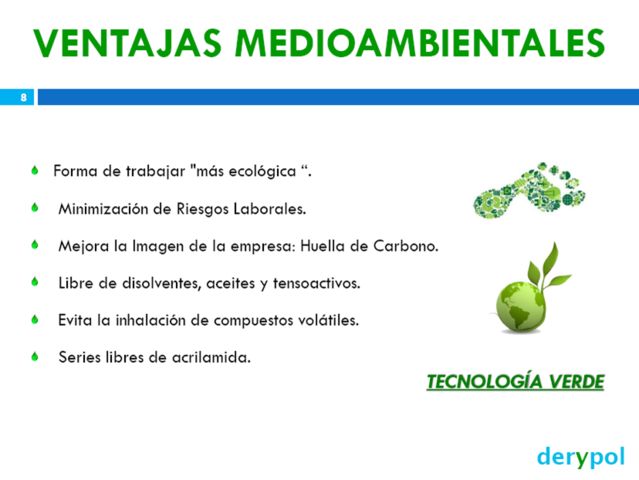 POLIMEROS VENTAJAS MEDIOAMBIENTALES
